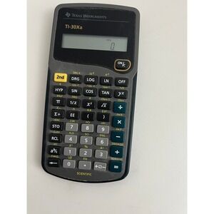 Texas Instruments TI-30Xa Scientific Calculator Battery Powered Handheld TI30XA